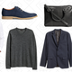 Premium Cotton Shirt, $25 | Derby Shoes, $35 | V-neck Merino Wool Sweater, $30 | Leather Shoulder Bag, $80 | Blazer Slim fit, $50 | Suit Pants Slim Fit, $25